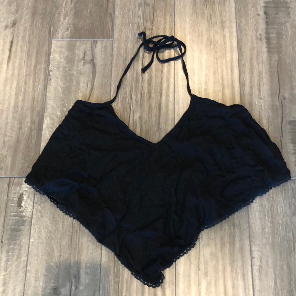 Tobi Black Halter Top